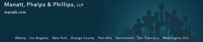 Manatt, Phelps & Phillips, LLP Header